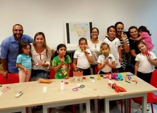 CPC Colón: nuevo taller de portugués con arte para niños