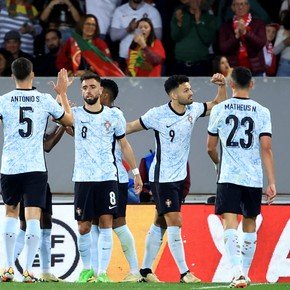 Sin CR7, Portugal aplastó a Suecia