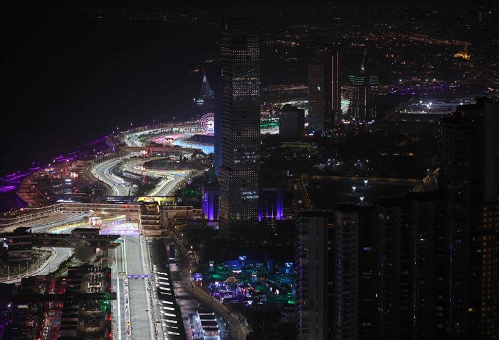 El circuito de Arabia para la F1.