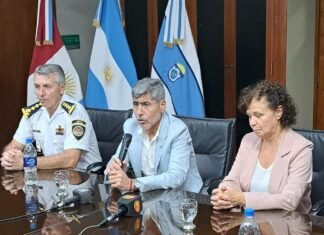 Quinteros finalizó su recorrido provincial en Marcos Juárez y anunció más operativos de seguridad