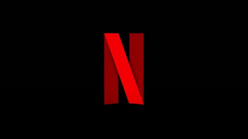 El logo oficial de Netflix.