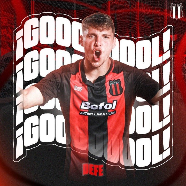 Sayago viene rindiendo bien en el Dragón (Prensa Defensores de Belgrano).