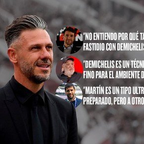 ¿Críticas? El ambiente del fútbol se encolumnó en los elogios a Martín Demichelis