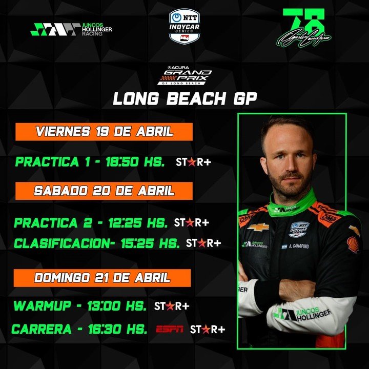 Los horarios de Canapino en Long Beach.