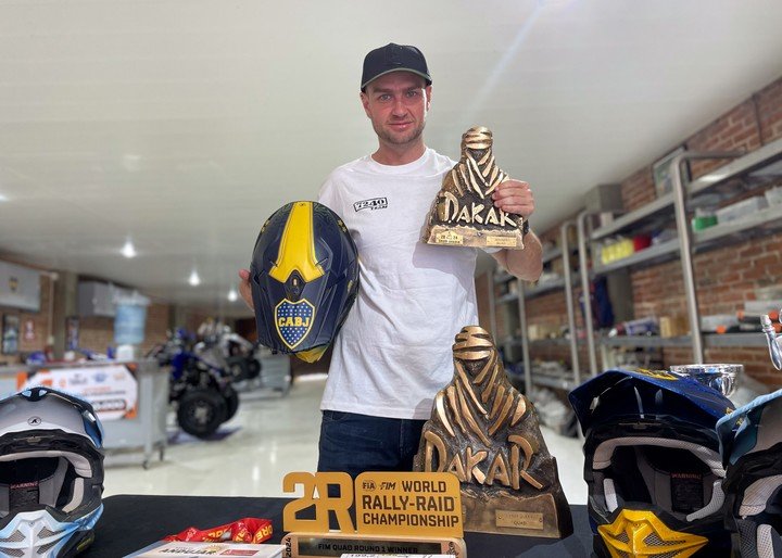 Manuel Andujar, último campeón en quads.