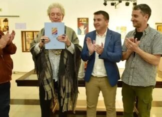 Enamorado de La Cumbre, Pepe Cibrián fue declarado Huésped de Honor