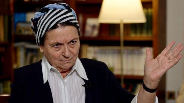 Daniella Weiss en su casa. 