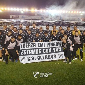 El buen gesto de All Boys para Emiliano Pinson