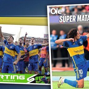 Se viene el Súper poster de Boca en Olé