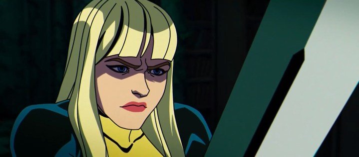 Metamorfose como Magik en "X-Men '97".