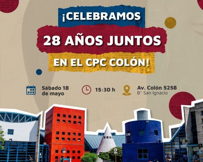 El CPC Colón cumple 28 años y lo celebra junto a los vecinos y vecinas