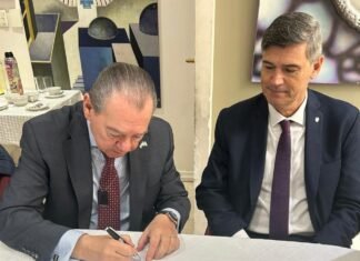 El intendente Passerini acompañó la firma del convenio entre Córdoba Acelera y la Cámara de Comercio Argentino Israelí