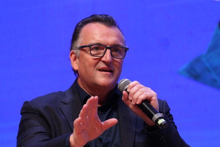 Martin Migoya en el Olé Sport Summit.