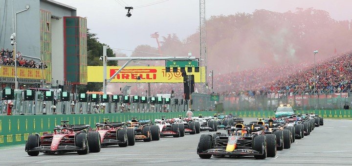 La última largada en Imola fue en 2022.