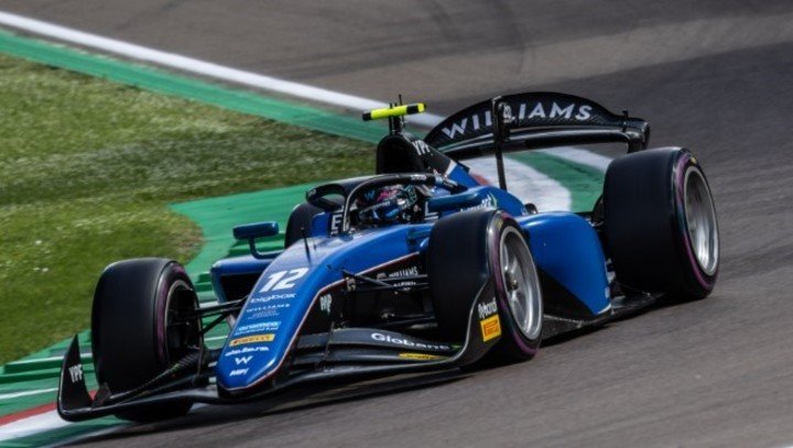 Colapinto en su Williams N° 12.