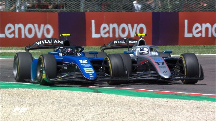 La maniobra top con la que Colapinto ganó el Sprint en Imola.