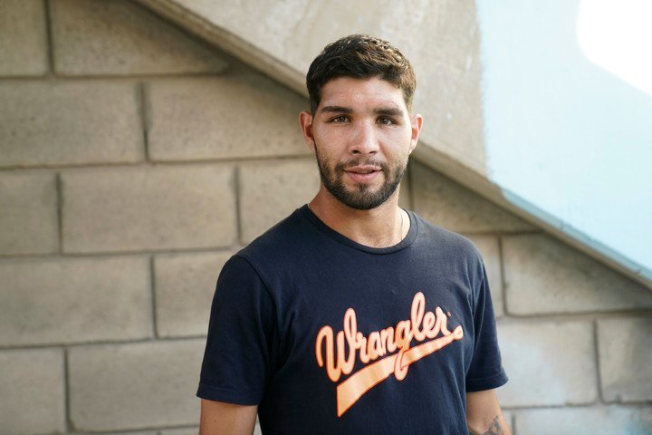 Luciano Perdomo mano a mano con Olé. (Foto: Fernando de la Orden).