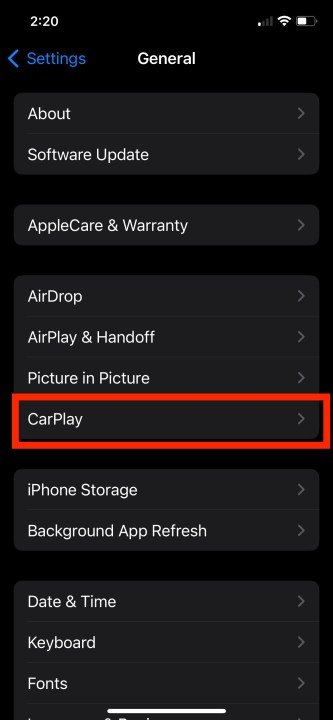 Cómo evitar que Apple Music reproduzca automáticamente iOS CarPlay 1