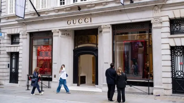 Tienda Gucci en Bond Street en Londres