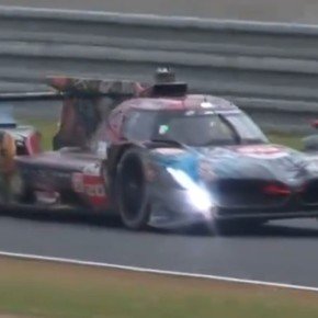 A lo Traverso: corrió en tres ruedas en las 24 Horas de Le Mans