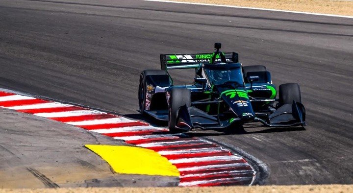 Agustín Canapino con su Dallara-Chevrolet 78 (Juncos Hollinger Racing)