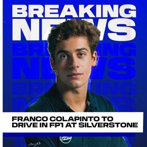 Fórmula 1: Colapinto debutará en la primera práctica libre del GP de Gran Bretaña 