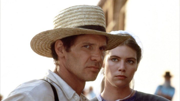 Harrison Ford y Kelly McGillis en Witness.