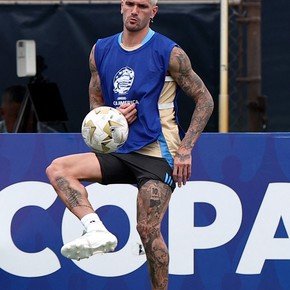 El cambio de look de Rodrigo De Paul a horas de la final de la Copa América