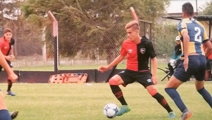 Joaquín Messi en las Inferiores de Newell's. (Familia de Joaquín Messi)