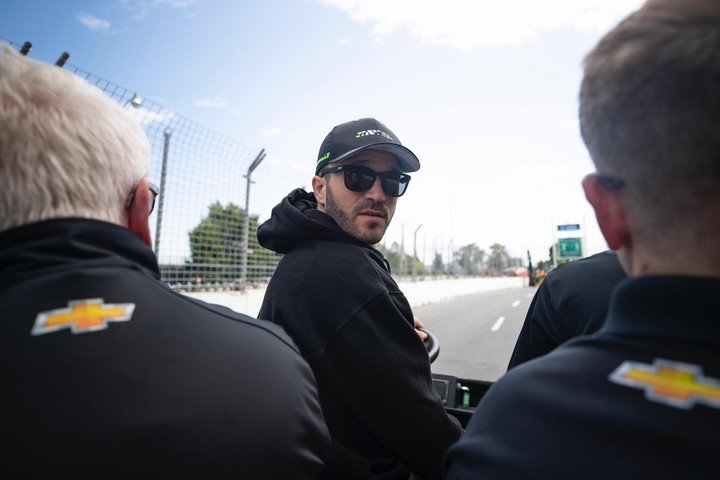 Canapino no correrá las últimas cinco fechas de la IndyCar. (@juncoshollinger)