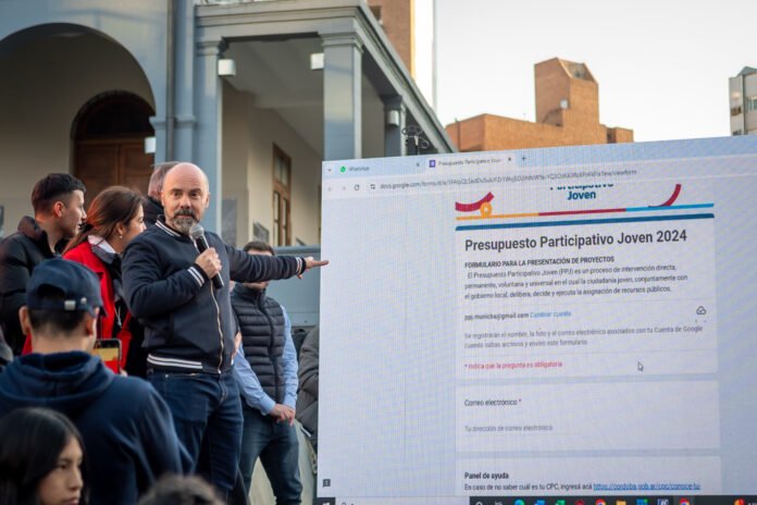 Se lanzó la edición 2024 del Presupuesto Participativo Joven