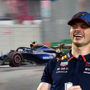 Colapinto se la bancó ante Verstappen y le sacó una sonrisa 