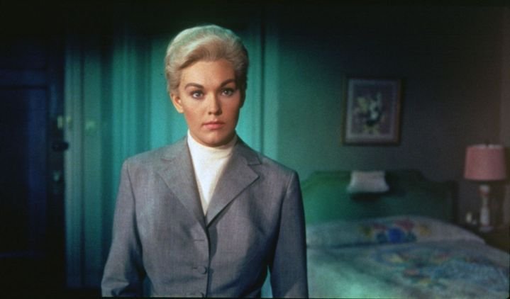 Kim Novak en Vértigo