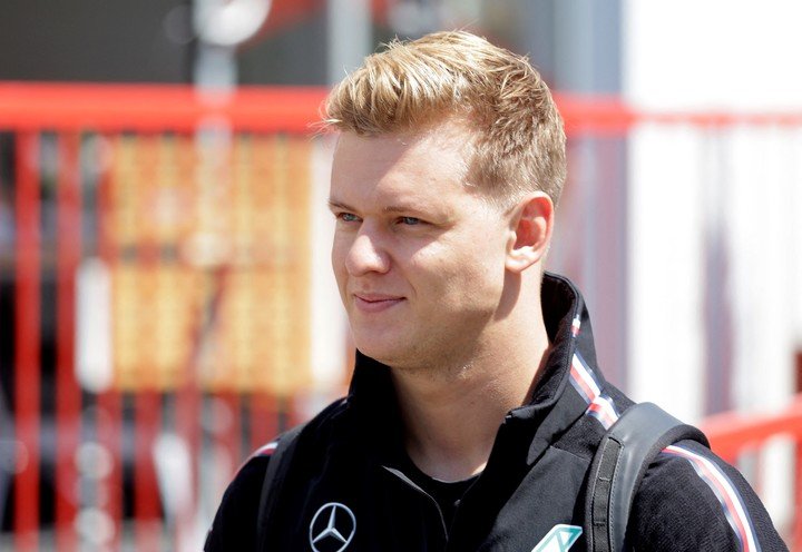 Mick Schumacher, el piloto de reserva de Mercedes.