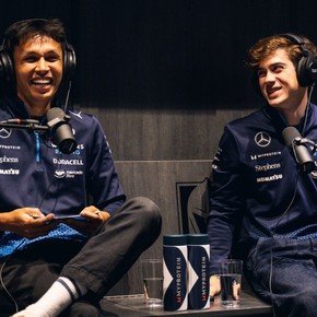 Colapinto le enseñó a Albon una palabra típica argentina y despertó las risas