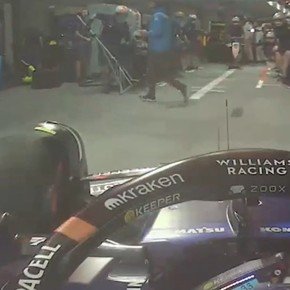 Colapinto, cerca de protagonizar un accidente con el jefe de equipo de Williams: "Casi lo matamos"