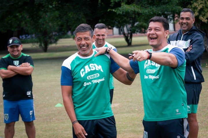 Battaglia en San Miguel. (Foto: Prensa San Miguel).