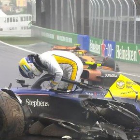 Colapinto habló de sus choques en la F1: "La gestión del riesgo no fue la adecuada"
