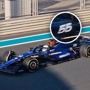Sainz, reemplazante de Colapinto, ya probó un Williams de cara a la próxima temporada con un llamativo detalle