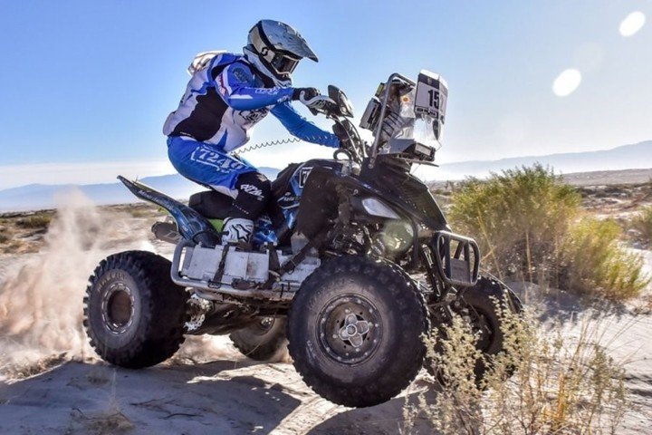 Manuel Andújar, bicampeón del Rally Dakar en cuatriciclos (2021 y 2024).
