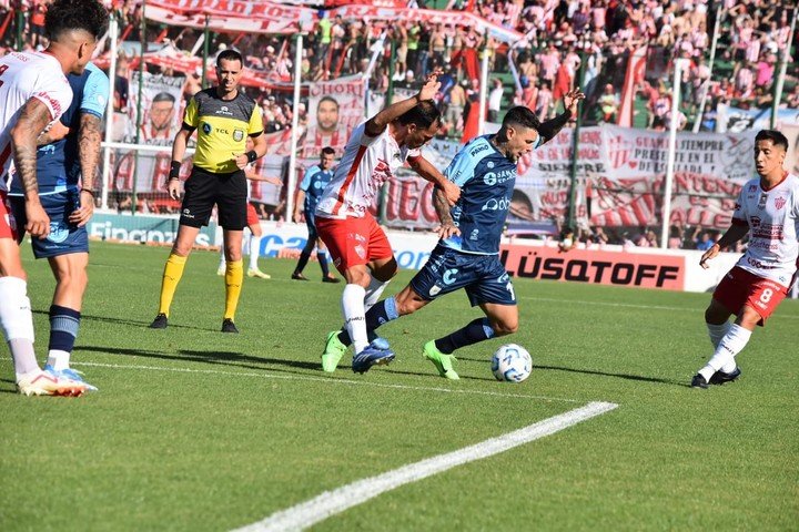 Talleres (RE) y Atl. Rafaela jugaron la Promoción 2024 (Prensa Rafaela).