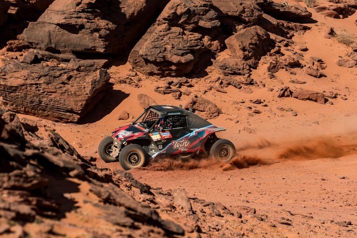 Cavigliasso se metió en el podio del prólogo. (EFE)