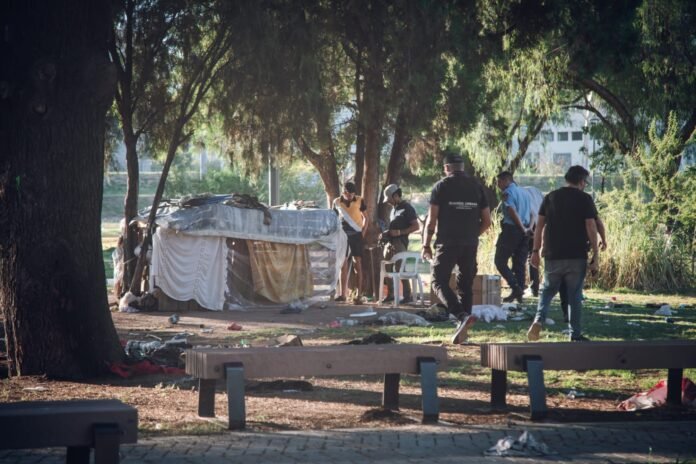 La Municipalidad de Córdoba y el Ministerio de Seguridad realizaron un operativo conjunto en la Plaza de las Américas