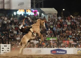 La noche más convocante del Festival de Jesús María reunió a políticos como Pretto, Menem y Bornoroni