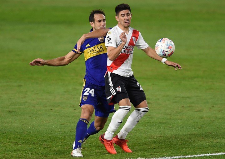 Agustín Fontana jugó en River durante el 2021 (Foto: Marcelo Endelli)