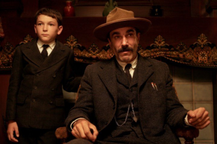 Dillon Freasier y Daniel Day-Lewis en There Will Be Blood.
