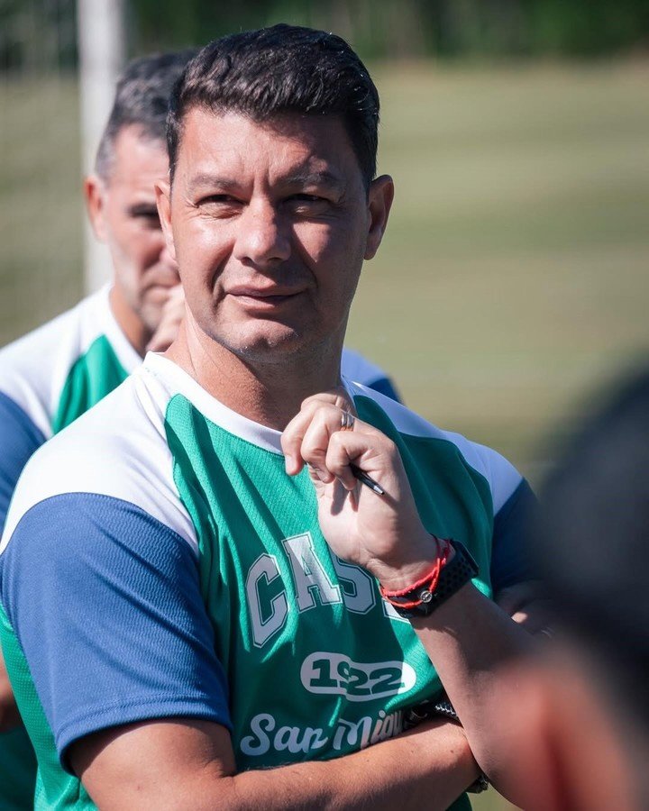 Sebastián Battaglia, entrenador del Trueno Verde. (Foto: Prensa San Miguel)