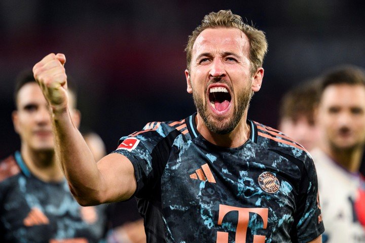 El Bayern Munich de Harry Kane y un partido difícil ante Bayer Leverkusen (Foto: AP).