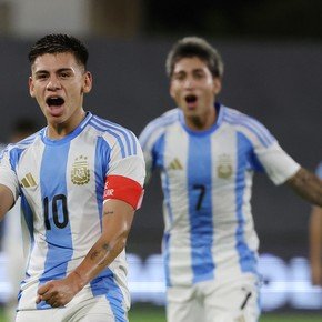 Qué dijo el Diablito Echeverri luego del triunfo de Argentina ante Uruguay en el Sudamericano Sub 20