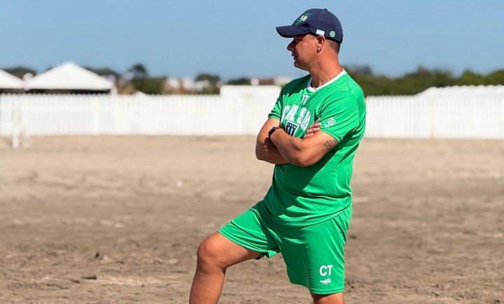 Sebastián Battaglia habló de la actualidad de San Miguel (Prensa San Miguel)